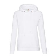 Fruit of the Loom 62038 női kapucnis pulóver FEHÉR XS-XXL