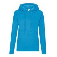   Fruit of the Loom 62038 női kapucnis pulóver AZURE BLUE S-XXL