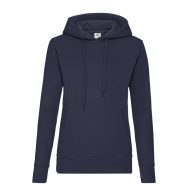   Fruit of the Loom 62038 női kapucnis pulóver DEEP NAVY XS-XXL