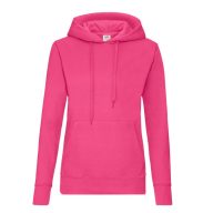   Fruit of the Loom 62038 női kapucnis pulóver FUKSZIA XS-XXL