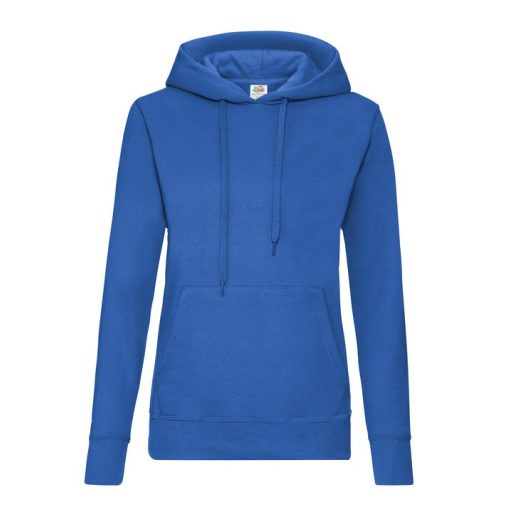 Fruit of the Loom 62038 női kapucnis pulóver ROYAL BLUE S-XXL