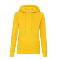   Fruit of the Loom 62038 női kapucnis pulóver SUNFLOWER S-XL