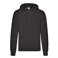 Fruit of the Loom 62208 kapucnis pulóver FEKETE S-XXL