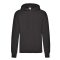 Fruit of the Loom 62208 kapucnis pulóver FEKETE S-XXL