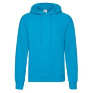 Fruit of the Loom 62208 kapucnis pulóver AZURE BLUE S-XXL