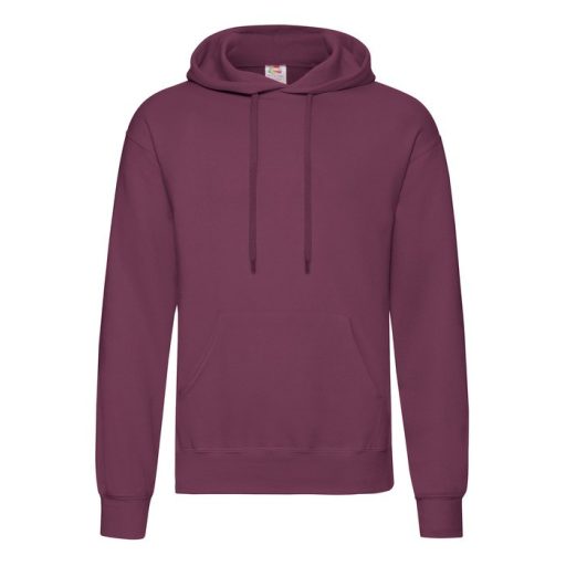 Fruit of the Loom 62208 kapucnis pulóver BURGUNDY S-XXL