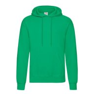 Fruit of the Loom 62208 kapucnis pulóver KELLY GREEN S-XXL