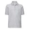Fruit of the Loom 63417 gyerekpóló galléros HEATHER GREY 116-164