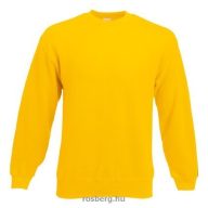 Fruit of the Loom 62202 kereknyakú pulóver SUNFLOWER S-XXL
