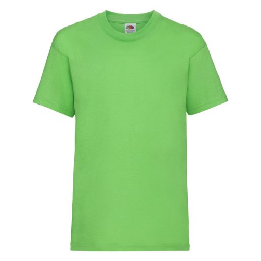 Fruit of the Loom 61033 KIDS Valueweight gyerek póló LIME 104-164 méretek