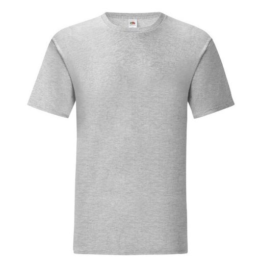 Fruit of the Loom 61430 ICONIC T póló HEATHER GREY S-2XL méretek 150g/m2
