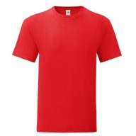   Fruit of the Loom 61430 ICONIC T póló RED 3XL méretek 150g/m2