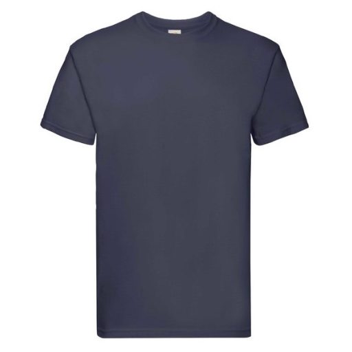 Fruit of the Loom 61044 SUPER PREMIUM T póló DEEP NAVY 3XL méretek 205g/m2
