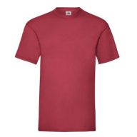   Fruit of the Loom 61036 Valueweight T póló BRICK RED 3XL méretek 165g/m2