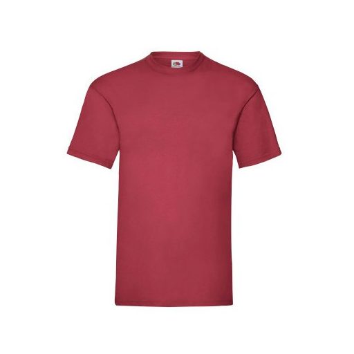 Fruit of the Loom 61036 Valueweight T póló BRICK RED 3XL méretek 165g/m2