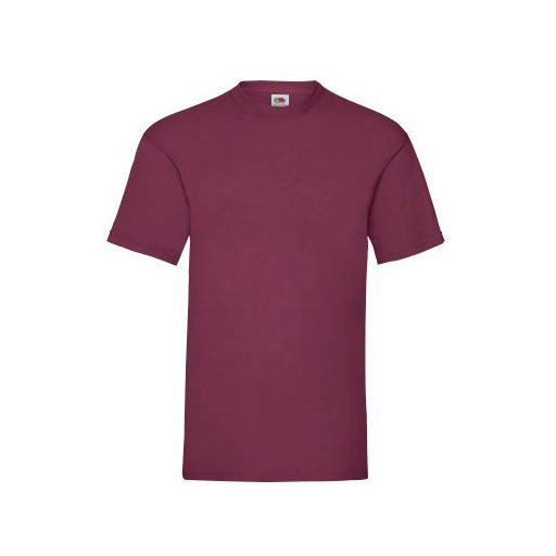 Fruit of the Loom 61036 Valueweight T póló BURGUNDY 3XL méretek 165g/m2