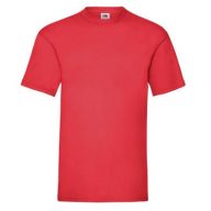   Fruit of the Loom 61036 Valueweight T póló RED 3XL méretek 165g/m2