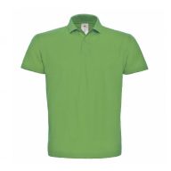 B&C ID.001 galléros póló REAL GREEN S-XXL méretek