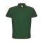 B&C ID.001 galléros póló BOTTLE GREEN 3XL, 4XL méretek 