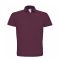 B&C ID.001 galléros póló WINE 3XL, 4XL méretek