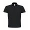 B&C ID.001 galléros póló BLACK 3XL, 4XL méretek