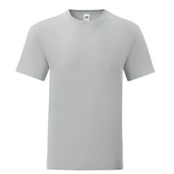   Fruit of the Loom 61430 ICONIC T póló ZINC 3XL méretek 150g/m2