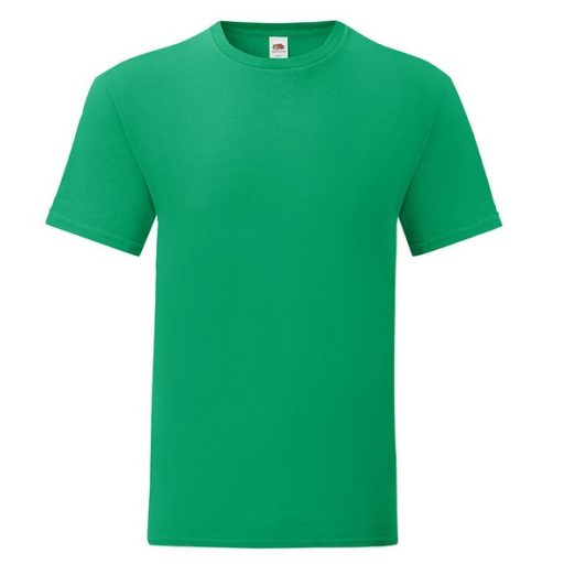 Fruit of the Loom 61430 ICONIC T póló KELLY GREEN 3XL méretek 150g/m2