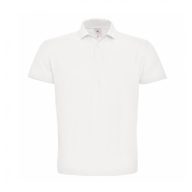 B&C ID.001 galléros póló FEHÉR XS-XXL méretek