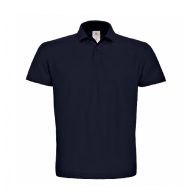 B&C ID.001 galléros póló NAVY XS-XXL méretek