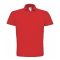 B&C ID.001 galléros póló RED XS-XXL méretek