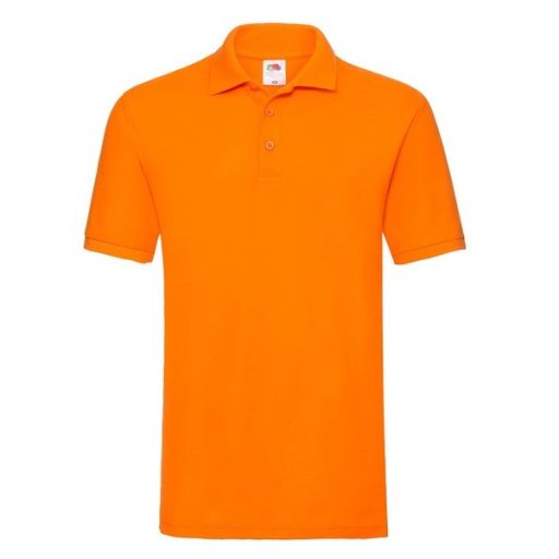 Fruit of the Loom 63218 PREMIUM galléros póló ORANGE S-XXL