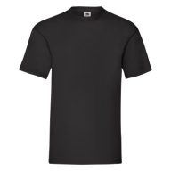    Fruit of the Loom 61036 Valueweight T póló FEKETE S-2XL méretek 165gr/m2 