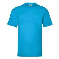   Fruit of the Loom 61036 Valueweight T póló AZURE BLUE S-XXL méretek 165g/m2