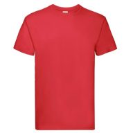  Fruit of the Loom 61044 SUPER PREMIUM T póló RED S- XXL méretek 205g/m2