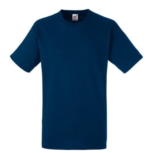 Fruit of the Loom 61212 HEAVY T póló NAVY S-XXL méretek 195g/m2