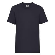   Fruit of the Loom 61033 KIDS Valueweight gyerek póló DEEP NAVY 104-164 méretek