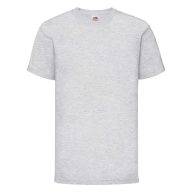   Fruit of the Loom 61033 KIDS Valueweight gyerek póló HEATHER GREY 104-164 méretek