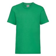   Fruit of the Loom 61033 KIDS Valueweight gyerek póló KELLY GREEN 104-164 méretek