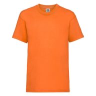   Fruit of the Loom 61033 KIDS Valueweight gyerek póló ORANGE 104-164 méretek