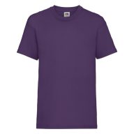   Fruit of the Loom 61033 KIDS Valueweight gyerek póló PURPLE 104-164 méretek