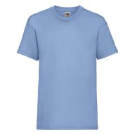   Fruit of the Loom 61033 KIDS Valueweight gyerek póló SKY BLUE 92-164 méretek