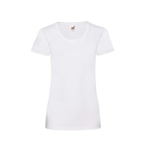 Fruit of the Loom 61372 LADY FIT Valueweight női póló FEHÉR XS-XXL méretek