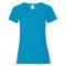 Fruit of the Loom 61372 LADY FIT Valueweight női póló AZURE BLUE XS-XXL méretek