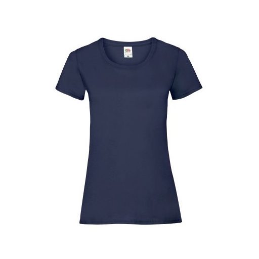 Fruit of the Loom 61372 LADY FIT Valueweight női póló DEEP NAVY XS-XXL méretek