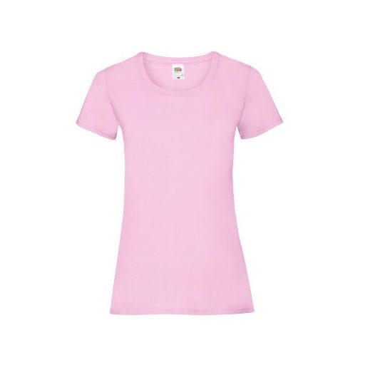 Fruit of the Loom 61372 LADY FIT Valueweight női póló LIGHT PINK XS-XXL méretek