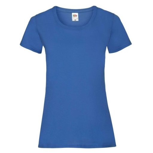 Fruit of the Loom 61372 LADY FIT Valueweight női póló ROYAL BLUE XS-XXL méretek