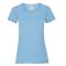 Fruit of the Loom 61372 LADY FIT Valueweight női póló SKY BLUE XS-XXL méretek