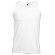   Fruit of the Loom 61098 Athletic Valueweight Vest atléta FEHÉR S-XXL méretek