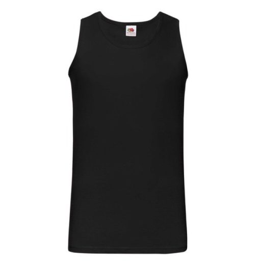 Fruit of the Loom 61098 Athletic Valueweight Vest atléta BLACK S-XXL méretek