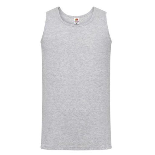 Fruit of the Loom 61098 Athletic Valueweight Vest atléta HEATHER GREY S-XXL méretek